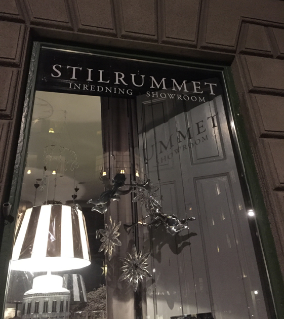 Bilden kommer från STILRUMMET i Stockholm
