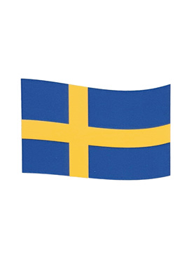 Svenska flaggan dekal
